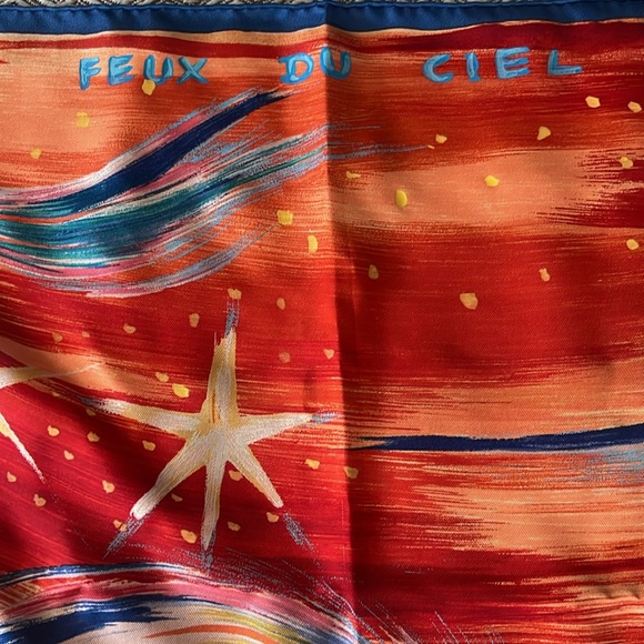 Hermes Feux Du Ciel Silk Scarf - Picture 4 of 7